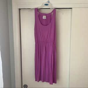 NWT Pink Lily purple cotton dress or cover up size Large